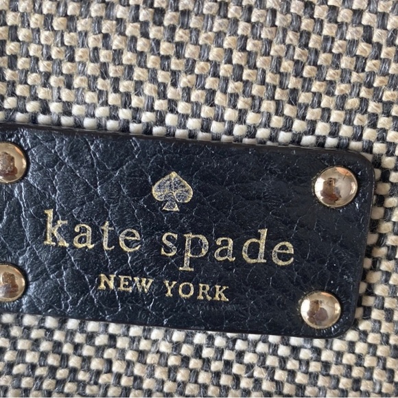Kate Spade Crossbody Bag Leather and Tweed - Picture 6 of 8